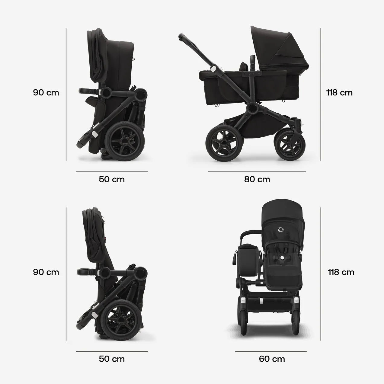 Image of Bugaboo Donkey 5 Complete Bassinet and Seat Stroller